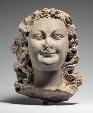 An Angel,  ca. 1250 (possibly from Notre Dame Cathedral, Paris)    The Metropolitan Museum of Art,  New York, NY, 1990.132